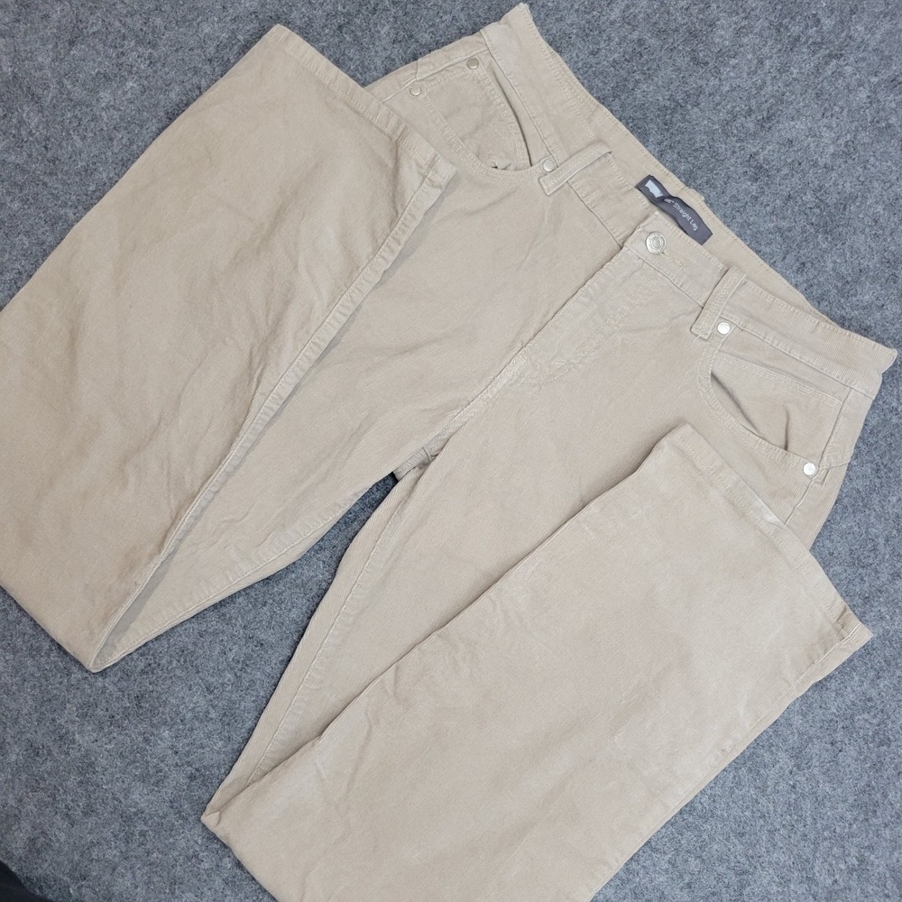 Levis‎ 505 Pants Womens 31x32 Beige Corduroy Mid Rise Straight Leg Y2K Cowgirl